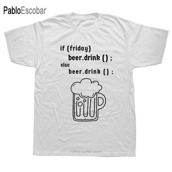 novelty programming beers for friday t-shirt mens short sleeves oversized streetwear hip hop printed t shirts tees
novelty programming beers for friday t-shirt mens short sleeves oversized streetwear hip hop printed t shirts tees