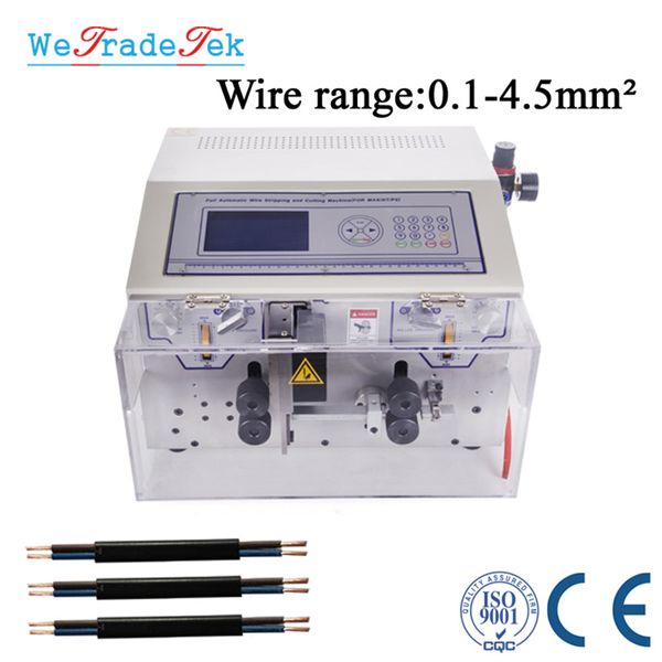 automatic wire stripping machine swt508-bht wire cutting machine for cable crimping peeling from 0.1--4.5mm2
automatic wire stripping machine swt508-bht wire cutting machine for cable crimping peeling from 0.1--4.5mm2