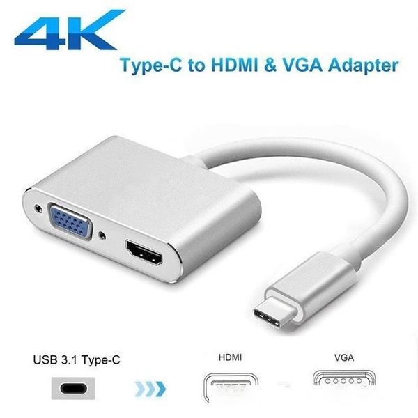 30set 2 in 1 usb c 3.1 hdmi vga adapter type c type-c to hdmi 4k vga uhd converter adapter for macbook pro s8 s9
30set 2 in 1 usb c 3.1 hdmi vga adapter type c type-c to hdmi 4k vga uhd converter adapter for macbook pro s8 s9
