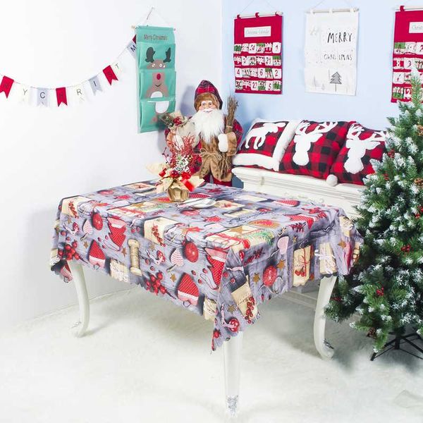 christmas tablecloth rectangular dinner table cover cloth home party decoration
christmas tablecloth rectangular dinner table cover cloth home party decoration