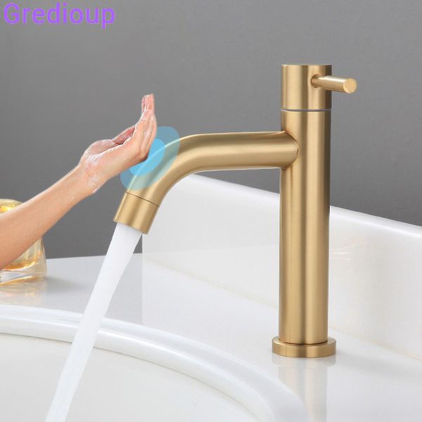 bathroom sink faucets basin touch faucet automatic sensor tap deck mount single hole smart modern brushed gold cold taps grifo
bathroom sink faucets basin touch faucet automatic sensor tap deck mount single hole smart modern brushed gold cold taps grifo