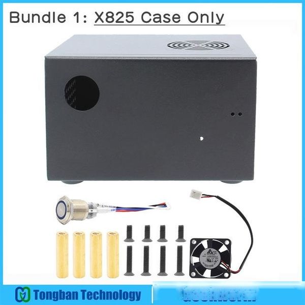 emo & accessories demo accessories raspberry pi x825 ssd&hdd sata board matching metal case switch cool fan, honeycomb chassis for
emo & accessories demo accessories raspberry pi x825 ssd&hdd sata board matching metal case switch cool fan, honeycomb chassis for