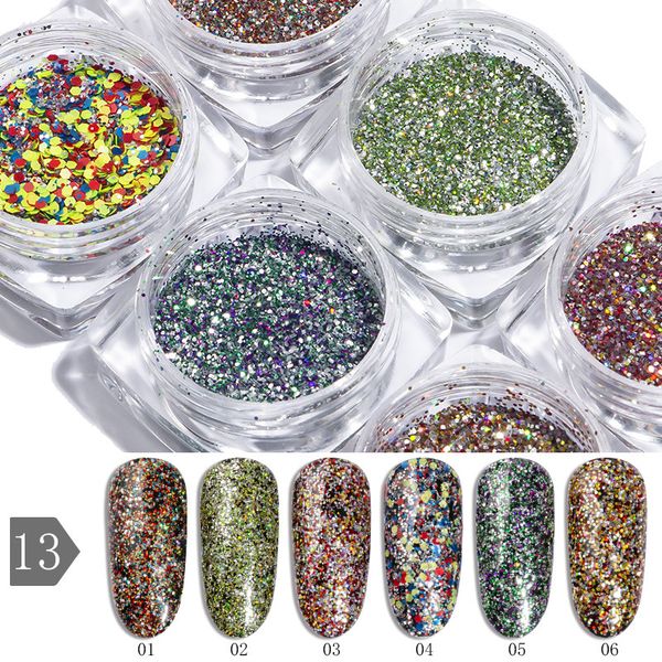 nail glitter 6 boxes laser sequins for nails powder holographic silver gold diy manicure art dust decor 2021
nail glitter 6 boxes laser sequins for nails powder holographic silver gold diy manicure art dust decor 2021