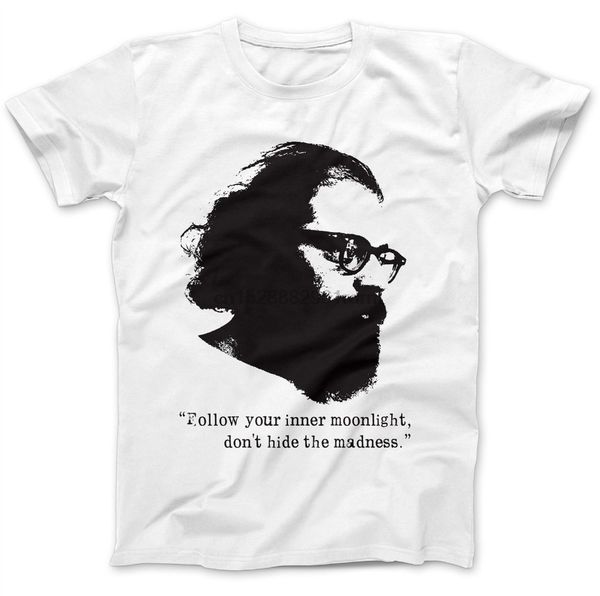 fashion funny tees allen ginsberg t-shirt 100% cotton poet flower power cotton t shirt slogans customized shirts for mens
fashion funny tees allen ginsberg t-shirt 100% cotton poet flower power cotton t shirt slogans customized shirts for mens