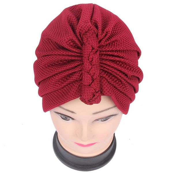 2020 new styles dubai brand muslim women burgundy black white solid braid knot turban hats beanies caps ladies, Blue;gray
2020 new styles dubai brand muslim women burgundy black white solid braid knot turban hats beanies caps ladies, Blue;gray