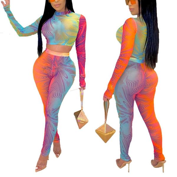 women's tracksuits women long sleeve trouser suit printing tight sports set round collar high waist pants outfits, Gray
women's tracksuits women long sleeve trouser suit printing tight sports set round collar high waist pants outfits, Gray