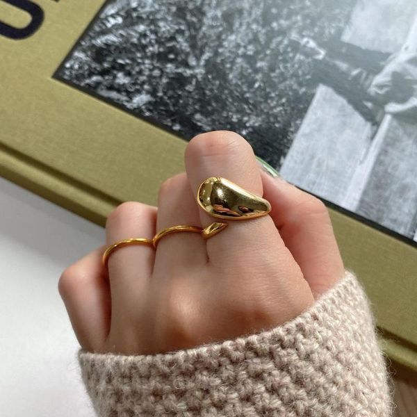 cluster rings fashion temperament s925 sterling silver ring geometric irregular opening adjustable gold for women wedding fine jewelry, Golden;silver
cluster rings fashion temperament s925 sterling silver ring geometric irregular opening adjustable gold for women wedding fine jewelry, Golden;silver