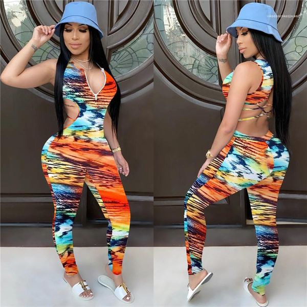trousers bandage backless womens clothing women designer skinny rompers luxury floral printed v neck female sleeveless, Black;white
trousers bandage backless womens clothing women designer skinny rompers luxury floral printed v neck female sleeveless, Black;white