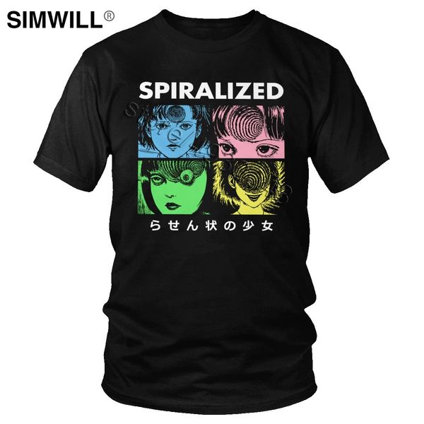japanese uzumaki junji ito t shirt men urban horror manga t-shirt short sleeves streetwear cotton graphic tee anime fans gift
japanese uzumaki junji ito t shirt men urban horror manga t-shirt short sleeves streetwear cotton graphic tee anime fans gift