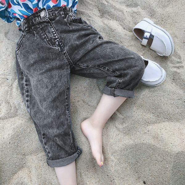 korean fashion boys denim pants casual jeans all-match kids denim pants children jeans elastic waist girls, Blue
korean fashion boys denim pants casual jeans all-match kids denim pants children jeans elastic waist girls, Blue