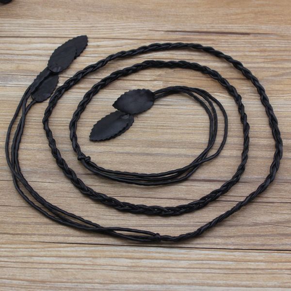 all-match women's decorative thin pu women's beltdecorative belt waist chain leaf woven thin belt knotted skirt waist rope for wom, Black;brown
all-match women's decorative thin pu women's beltdecorative belt waist chain leaf woven thin belt knotted skirt waist rope for wom, Black;brown