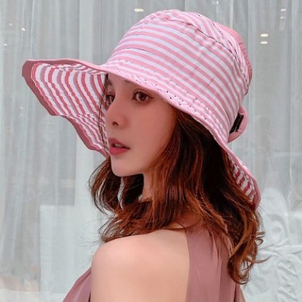 foldable camping summer caps for women fashion stripe sun prevent hats wide brim fashion tourism fisherman hats, Blue;gray
foldable camping summer caps for women fashion stripe sun prevent hats wide brim fashion tourism fisherman hats, Blue;gray