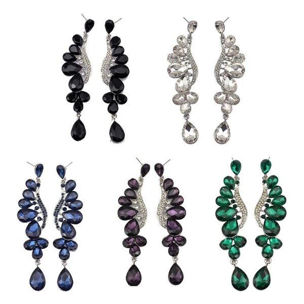 dangle & chandelier fashion crystal style double leaf shape earrings contracted joker long women drop jewelry, Silver
dangle & chandelier fashion crystal style double leaf shape earrings contracted joker long women drop jewelry, Silver