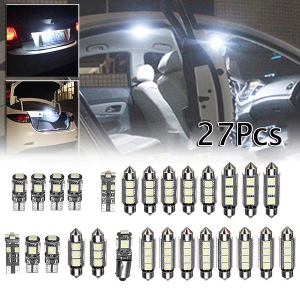 27pcs/set car interior white led light mini bulbs kit 6000k auto accessories for e class w211 02-08
27pcs/set car interior white led light mini bulbs kit 6000k auto accessories for e class w211 02-08