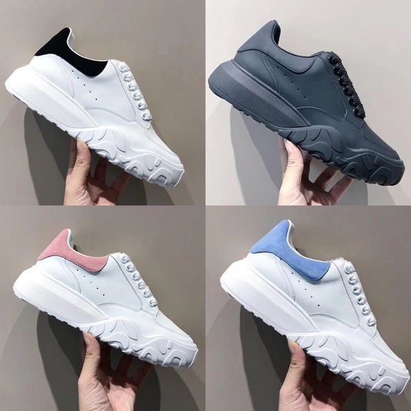 women's multicolors oversized court ttainer designer platform sneaker 45mm real leather lace-up court sneaker rubber sole with box, Black
women's multicolors oversized court ttainer designer platform sneaker 45mm real leather lace-up court sneaker rubber sole with box, Black