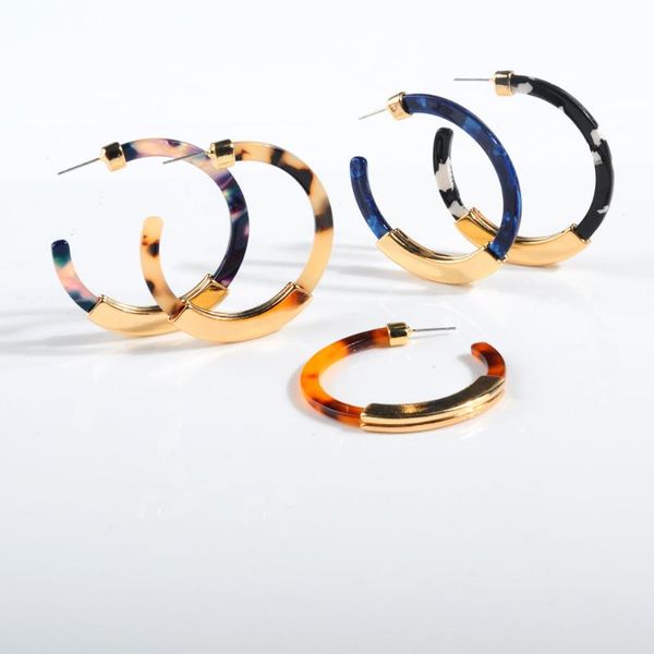 hoop & huggie fashion double-sided alloy acrylic earrings for women acetic acid c-shaped big bohemian ear jewelry accessories, Golden;silver
hoop & huggie fashion double-sided alloy acrylic earrings for women acetic acid c-shaped big bohemian ear jewelry accessories, Golden;silver
