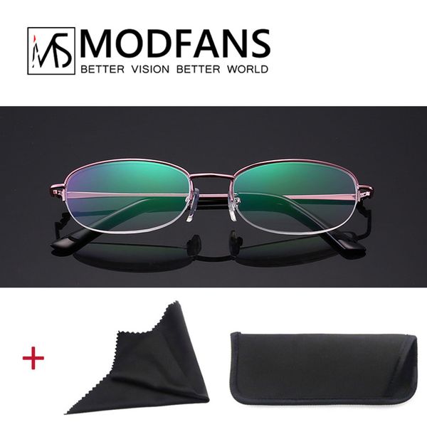 reading glasses women pink half frame readers metal newspaper eyewear with glasses bag, White;black
reading glasses women pink half frame readers metal newspaper eyewear with glasses bag, White;black