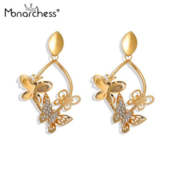monarchess metal hollow butterfly heart shaped wind lady pendant earrings hip hop rock butterfly wedding earring jewelry, Silver
monarchess metal hollow butterfly heart shaped wind lady pendant earrings hip hop rock butterfly wedding earring jewelry, Silver