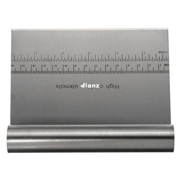 fashion stainless steel pizza dough scraper cutter kitchen flour pastry cake tool scale
fashion stainless steel pizza dough scraper cutter kitchen flour pastry cake tool scale