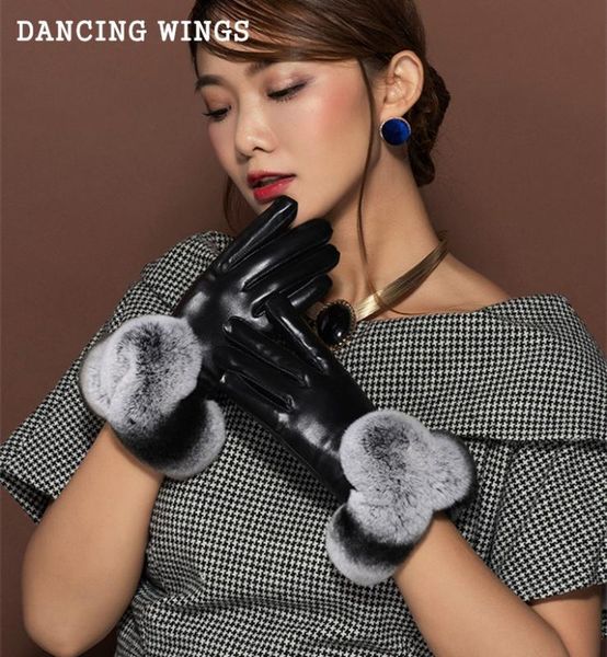new arrivals real rex fur genuine leather gloves thick warm women black sheepskin winter glove mittens, Blue;gray
new arrivals real rex fur genuine leather gloves thick warm women black sheepskin winter glove mittens, Blue;gray