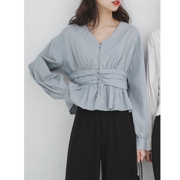 casual long sleeve solid white loose shirts women blouses and v-neck button vintage office lady clothes elegant 2020 new
casual long sleeve solid white loose shirts women blouses and v-neck button vintage office lady clothes elegant 2020 new