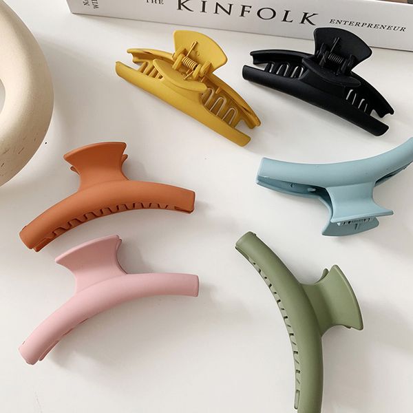 hair accessories color frosted rubber big barrette crab bath claw ponytail clip large clamps simple for women
hair accessories color frosted rubber big barrette crab bath claw ponytail clip large clamps simple for women