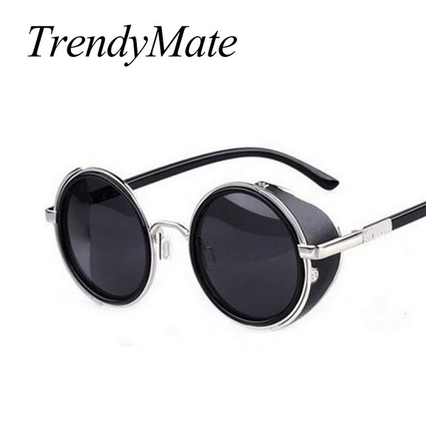 steampunk sunglasses women round glasses goggles men side visor circle lens vintage retro style punk m027, White;black
steampunk sunglasses women round glasses goggles men side visor circle lens vintage retro style punk m027, White;black