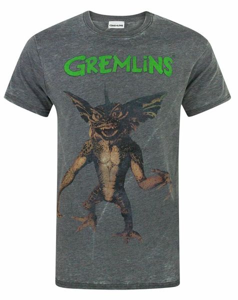gremlins spike men's burnout t-shirt(2