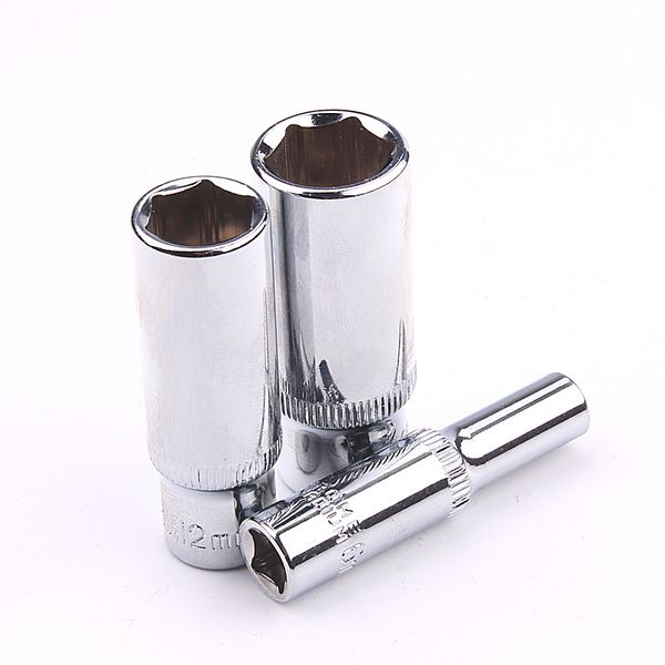 4-14mm 1/4 6.3mm square hole extension sleeve inner outer hexagon deep socket head wrench tool ratchet chrome vanadium steel
4-14mm 1/4 6.3mm square hole extension sleeve inner outer hexagon deep socket head wrench tool ratchet chrome vanadium steel