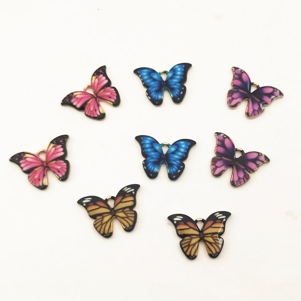 charms 10pcs butterfly pendants colourful enamel charm small animal findings diy jewellery supplies, Bronze;silver
charms 10pcs butterfly pendants colourful enamel charm small animal findings diy jewellery supplies, Bronze;silver