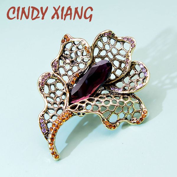 cindy xiang crystal hollow-out flower brooches for women vintage elegant large pin 3 colors available, Gray
cindy xiang crystal hollow-out flower brooches for women vintage elegant large pin 3 colors available, Gray