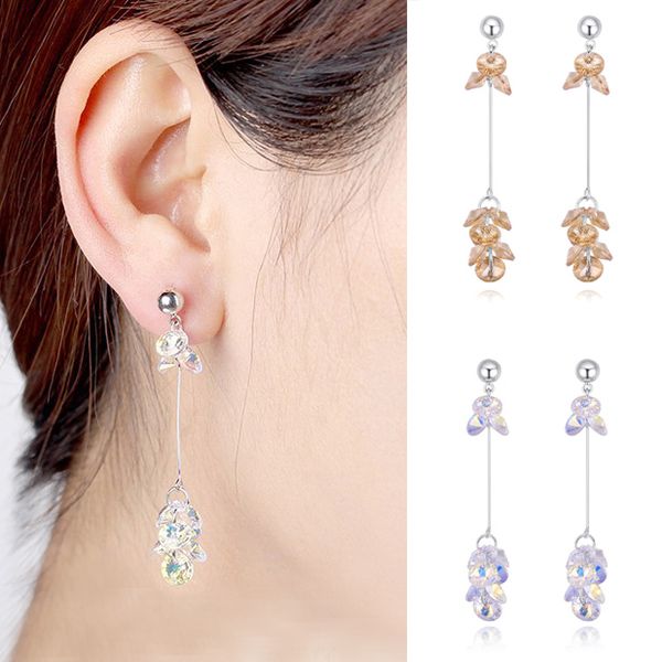 dangle & chandelier trendy korean style crystals from drop earrings earings brincos 2021 jewellery wedding long for women, Silver
dangle & chandelier trendy korean style crystals from drop earrings earings brincos 2021 jewellery wedding long for women, Silver
