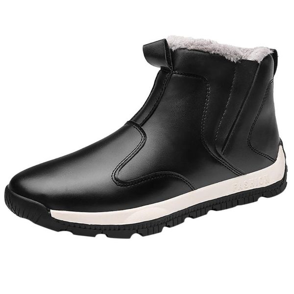sagace winter boots men's waterproof snow boots outdoor hiking ankle warm high shoes casual men's round non-slip, Black
sagace winter boots men's waterproof snow boots outdoor hiking ankle warm high shoes casual men's round non-slip, Black