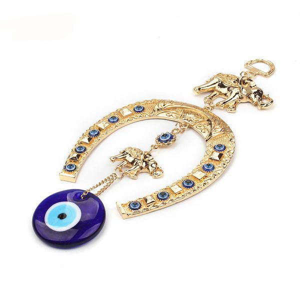 grapes ethnic style blue evil eye keychain hanging wall lucky gold elephant keychain decoration jewelry gifts for friends, Silver
grapes ethnic style blue evil eye keychain hanging wall lucky gold elephant keychain decoration jewelry gifts for friends, Silver