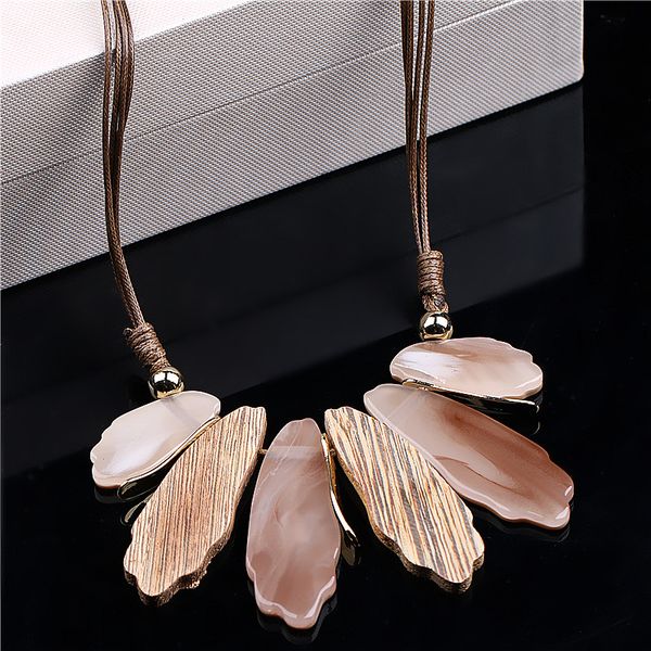 big chunky wood plastic resin long necklace gifts for women accessories pendant statement necklace luxury fashion jewelry boho, Silver
big chunky wood plastic resin long necklace gifts for women accessories pendant statement necklace luxury fashion jewelry boho, Silver