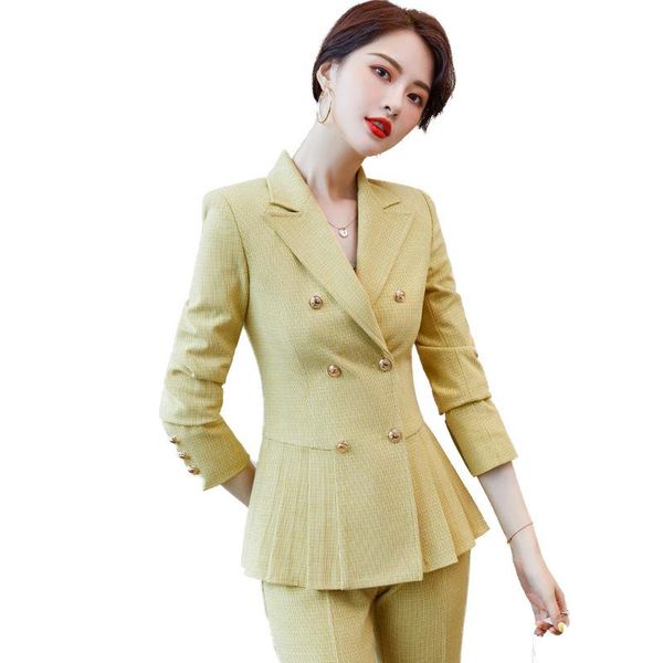 women's two piece pants spring autumn fashion women blazers suits single button jacket and pant office lady elegant slim two-piece blaz, White
women's two piece pants spring autumn fashion women blazers suits single button jacket and pant office lady elegant slim two-piece blaz, White