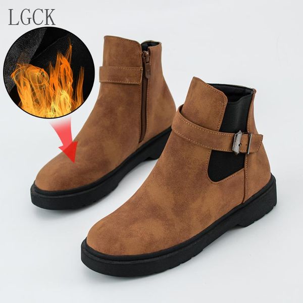 plus size 34-43 new women boots round toe classic ankle boots female shoes winter warm head thick snow, Black
plus size 34-43 new women boots round toe classic ankle boots female shoes winter warm head thick snow, Black