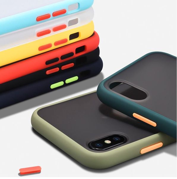 matte silicone shockproof bumper phone case for iphone11 pro max 11 x xr xs hard pc for iphone 8 7 6 6s plus cover
matte silicone shockproof bumper phone case for iphone11 pro max 11 x xr xs hard pc for iphone 8 7 6 6s plus cover