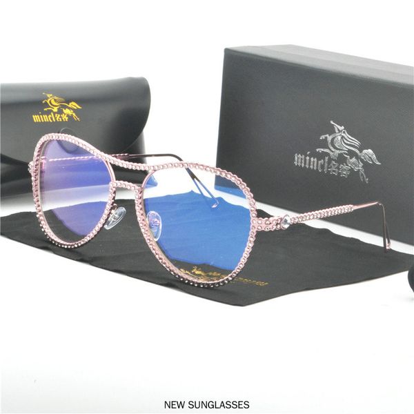 round sunglasses for women diamond shades oversized big pilot mirror sun glasses female fml, White;black
round sunglasses for women diamond shades oversized big pilot mirror sun glasses female fml, White;black