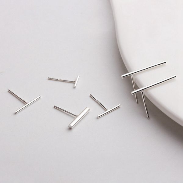 line earring tiny t stud earrings slim staple earring t bar women minimalist jewelry minimal jewelry gifts, Golden;silver
line earring tiny t stud earrings slim staple earring t bar women minimalist jewelry minimal jewelry gifts, Golden;silver