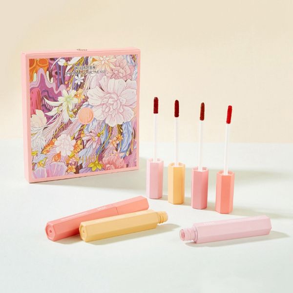 4pcs lip gloss set matte velvet lasting waterproof non-stick cup easy to color liquid lipstick kit lips makeup tool
4pcs lip gloss set matte velvet lasting waterproof non-stick cup easy to color liquid lipstick kit lips makeup tool