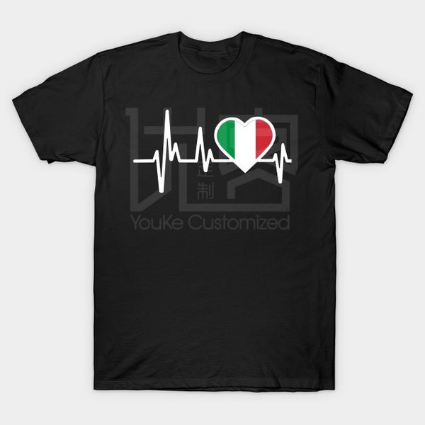 italy heartbeat flag t-shirt clothes popular t-shirt crewneck 100% cotton tees summer tees cotton o neck t-shirt
italy heartbeat flag t-shirt clothes popular t-shirt crewneck 100% cotton tees summer tees cotton o neck t-shirt