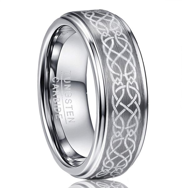 nuncad brand tungsten original pattern ring 8mm wide 2.3mm thick tungsten carbide ring usa size 6-14, Golden;silver
nuncad brand tungsten original pattern ring 8mm wide 2.3mm thick tungsten carbide ring usa size 6-14, Golden;silver