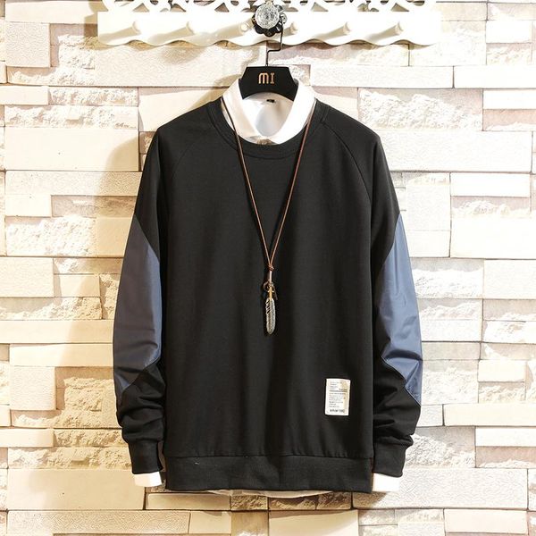 spring autumn new cotton patchwork t shirt long sleeves men's tshirt o-neck pure color kg-669, White;black
spring autumn new cotton patchwork t shirt long sleeves men's tshirt o-neck pure color kg-669, White;black