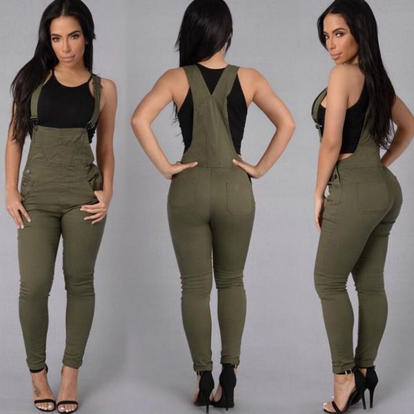 women denim jumpsuit high waisted stretchy romper jeans button pocket bodycon long pants one piece jeans denim overalls, Blue
women denim jumpsuit high waisted stretchy romper jeans button pocket bodycon long pants one piece jeans denim overalls, Blue