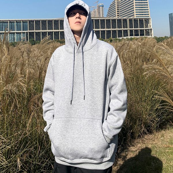 autumn winter sweater hoodie sweatshirt men's loose pullover trend solid color youth casual coat long sleeve sweater, Black
autumn winter sweater hoodie sweatshirt men's loose pullover trend solid color youth casual coat long sleeve sweater, Black