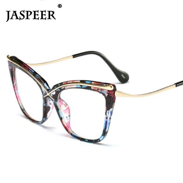 jaspeer trendy oversized cat eye glasses frames women luxury personality optical eyeglasses transparent myopia full frames, Black
jaspeer trendy oversized cat eye glasses frames women luxury personality optical eyeglasses transparent myopia full frames, Black