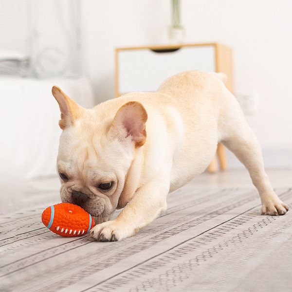 new explosive dog toy latex rugby tennis dog bite sounding ball corn kernel design pet toy
new explosive dog toy latex rugby tennis dog bite sounding ball corn kernel design pet toy