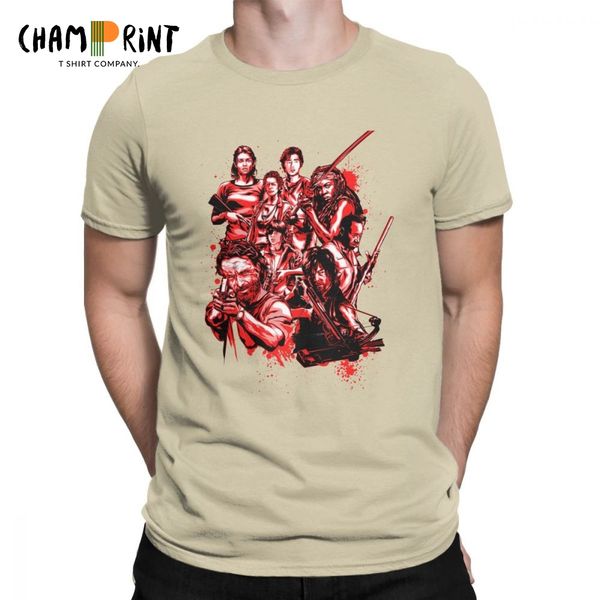 casual the walking dead walkers t-shirts for men round collar pure cotton t shirts short sleeve tees printing clothes
casual the walking dead walkers t-shirts for men round collar pure cotton t shirts short sleeve tees printing clothes