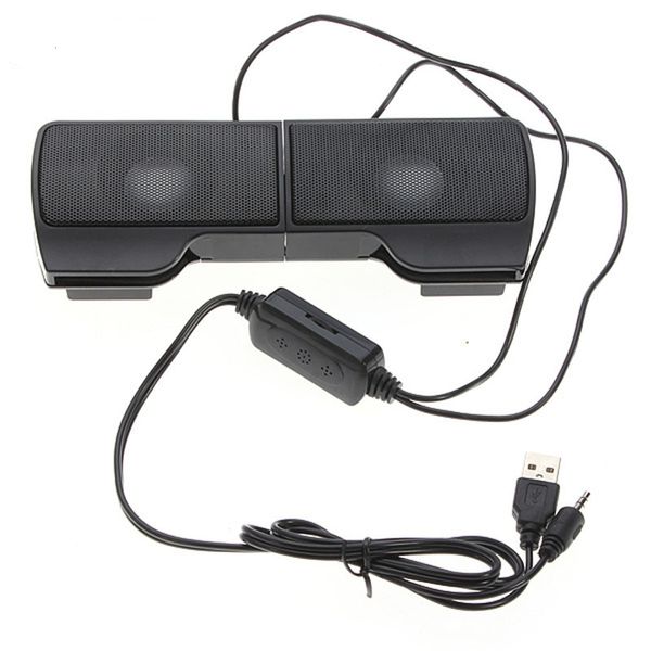 1 pair mini portable clipon usb stereo speaker line controller soundbar lapmp3 mobile music player pc with clip aux 2 (2.0
1 pair mini portable clipon usb stereo speaker line controller soundbar lapmp3 mobile music player pc with clip aux 2 (2.0